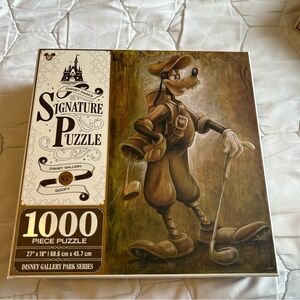 Disney signature puzzle goofy